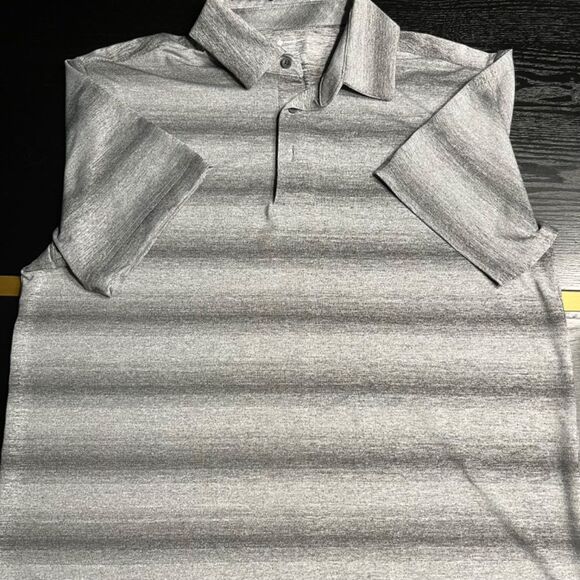 Members Mark Men's Collared Shirt Size Medium Gray EUC - Picture 7 of 10